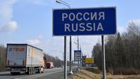 Autobahn M1 (Minsk - Moskau) an der weißrussisch-russischen Grenze Bild: Sputnik / Wiktor Tolotschko