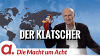 Bild: Screenshot Video: "Die Macht um Acht (90) „Der Klatscher“" (https://tube2.apolut.net/w/6SuvWvtrV71BeKS5NcwnZE) / Eigenes Werk