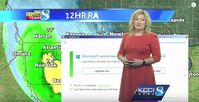 Bild: Screenshot Youtube Video "MICROSOFT WINDOWS 10 Update Interrupts Weather Funny FAIL"