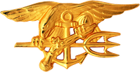 Special Warfare Insignia oder „SEAL Trident“.