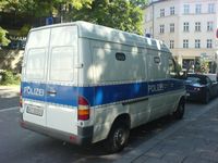 Gefangenkraftwagen der Polizei Hessen