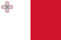 Flagge der Republik Malta