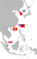 Taiwan zählt neben Südkorea, Hongkong und Singapur zu den vier „Tigerstaaten“ Ostasiens.