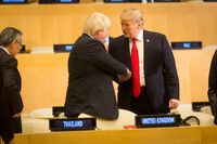 Boris Johnson und Donald Trump (2017)