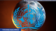 Bild: WHO-Logo: The World Health Organization / Wikimedia Commons / Public domain / AUF1 / Eigenes Werk