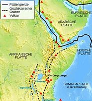 Ostafrika wird bald zum eigenen Kontinent. Bild: Wikimedia Commons