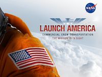 Werbung der Nasa für "Launch America". Bild: NASA