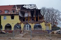 Zur Verdeckung zerstörte letzte Wohnung des NSU-Trios in Zwickau, Folgen der Explosion 2011