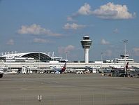 Flughafen München Franz Josef Strauß. Bild: Kozuch / de.wikipedia.org