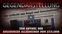 Kla.TV: Gegendarstellung zum Artikel der Augsburger Allgemeinen vom 27.11.2019 – „Ein Geflecht aus Angst und Verschwörung“