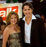 Trudeau mit Ehefrau Sophie Grégoire beim Toronto International Film Festival 2008