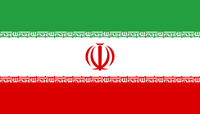 Flagge Islamischen Republik Iran