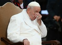 Papst Franziskus, bürgerlich Jorge Mario Bergoglio (2022)
