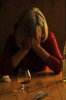 Frau mit Selbstmordgedanken: Gentest gibt Aufschluss. Bild: P. Bork, pixelio.de