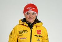 Carina Vogt Bild: DSV