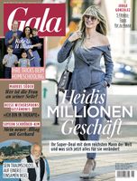 Ex-Kanzler Schröder serviert seiner Frau gebratene Champignons / GALA Cover 19/20 (EVT: 30.04.2020) /  Bild: "obs/Gruner+Jahr, Gala"
