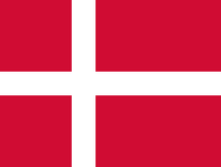 Flagge vom Königreich Dänemark