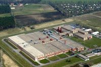 Luftbild der Urananreicherungsanlage der Urenco Deutschland GmbH in Gronau (Kreis Borken). Bild: Bernd Thissen
