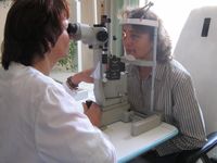 Augenarzt Untersuchung