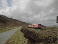 Regionalbahn zwischen Winterhausen und Würzburg-Heidingsfeld