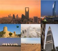 Riad (arabisch الرياض, DMG ar-Riyāḍ ‚die Gärten‘) ist die Hauptstadt des Königreichs Saudi-Arabien und der gleichnamigen Provinz.