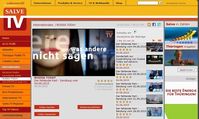 Screenshot von der Webseite: "Salve.TV."