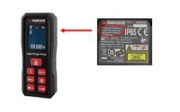 "Laser-Entfernungsmesser" der Marke "Parkside" mit der IAN 470757_2407.  Bild: Lidl Fotograf: Lidl