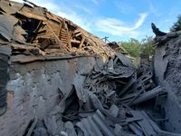 Symbolbild; Die durch ukrainischen Beschuss verursachten Zerstörungen in Donezk. Bild: Sputnik / Sputnik