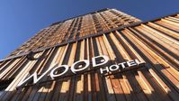 Hotels aus dem Rohstoff Holz werden immer beliebter. Bild: ZDF Fotograf: Philip Koepsell