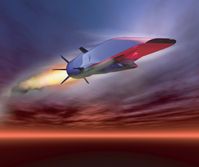 Die Boeing X-51A Waverider ist ein unbemanntes Scramjet-Demonstrationsflugzeug, das eine Geschwindigkeit von Mach 6+ erreichen soll.
