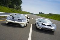 Der Ford GT-Supersportwagen geht 2022 in sein letztes Produktionsjahr. Bild: Ford Motor Company Fotograf: Ford