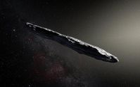 Bild: CC BY 2.0 / Hubble ESA / Artist’s impression of the interstellar asteroid Oumuamua
