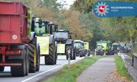 Trecker auf der Bundesstraße 73 - Archivbild Bild: Polizei