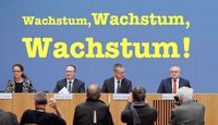 Wirtschaftsweise (2015): Eine Gruppe von Menschen, die in ihrer gesamten Existenz noch keine richtige Angabe gemacht hatten.