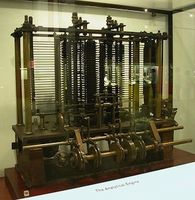 Computer-Bauteil: Steampuk im Londoner Science Museum. Bild: Bruno Barral, cc by-sa 2.5
