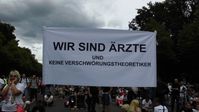 Demonstration gegen die Corona-Maßnahmen, Berlin, 29.08.2020 Bild: Felicitas Rabe
