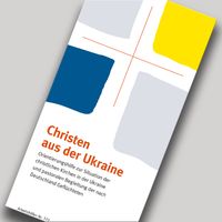 Deckblatt Broschüre "Christen aus der Ukraine"Bild: Deutsche Bischofskonferenz Fotograf: Deutsche Bischofskonferenz