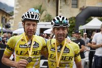 BIKE Transalp 2018 Sieger Markus Kaufmann (GER) und Jochen Kaess (GER) Bild: © Martin Sass