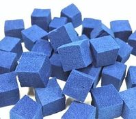 Preußisch Blau: Nanopartikel binden Cäsium. Bild: Sakata & Mori Laboratory