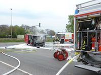 Einsatzstelle Kreuzungsbereich Oberhausener Str. / Brinkstr.