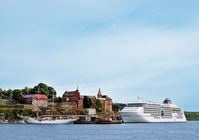 Die MS Europa 2 vor Oslo / Bild: "obs/Nees Reisen GmbH/Konstantin Winoqradov"
