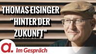 Bild: SS Video: "Im Gespräch: Thomas Eisinger (“Hinter der Zukunft”)" (https://tube4.apolut.net/w/jqCYy72trPMXf9EbvA6hz1) / Eigenes Werk
