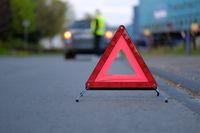 Automobil mit Panne