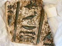 Dieses Relief stammt ebenfalls aus dem Grab des Wesirs Bakenrenef. Bild: Polizei