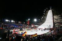 Die Mühlenkopfschanze, ist die größte Großschanze der Welt. Bild: ExtremNews / Karl Koch