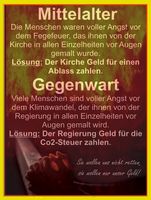 Ablasshandel hat in Deutschland mindestens 800 Jahre lang Tradition. Heute versündigt sich ein jeder durch "Atmen" (=CO2) - Das wird teuer werden! (Symbolbild)
