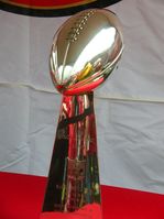 Superbowl: Der Siegerpokal, die Vince Lombardi Trophy