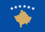 Flagge der Republik Kosovo