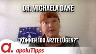 Bild: SS Video: "Interview mit Dr. Michaela Dane: “Können 100 Ärzte lügen?”" (https://tube4.apolut.net/w/4RTSUEeWqyWNgSByN1KYoc) / Eigenes Werk