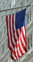 US-Flagge: Investoren beeinflussen Wahlkampf. Bild: pixelio.de/Andrea Damm